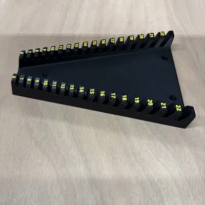 Giá treo cờ lê vòng-miệng 6-22 (Flat and ring wrench holder 6-22)