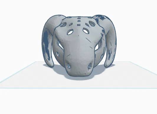 Đầu Cừu (V2) ĐÃ SỬA ĐỂ IN ĐƯỢC - Ram Head (V2) FIXED FOR PRINTING - Image 1