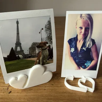 Khung Ảnh Trái Tim Valentine | Giá Đỡ Ảnh Instax