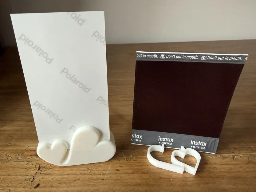 Khung Ảnh Trái Tim Valentine | Giá Đỡ Ảnh Instax - Image 2