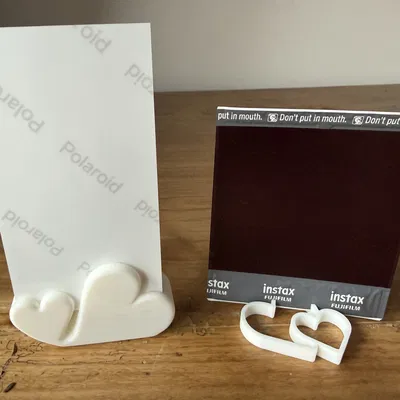 Khung Ảnh Trái Tim Valentine | Giá Đỡ Ảnh Instax