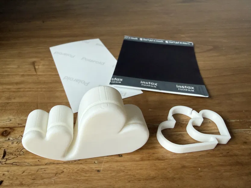 Khung Ảnh Trái Tim Valentine | Giá Đỡ Ảnh Instax - Image 3