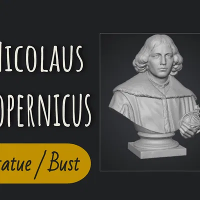 Tượng Bust Nicolaus Copernicus