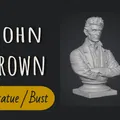 Bust tượng John Brown (John Brown Statue Bust) - Thumbnail 1