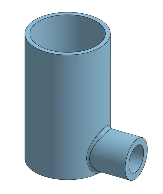 Adapter hút bụi 90° cho CNC HiMill D1(S) - Image 1