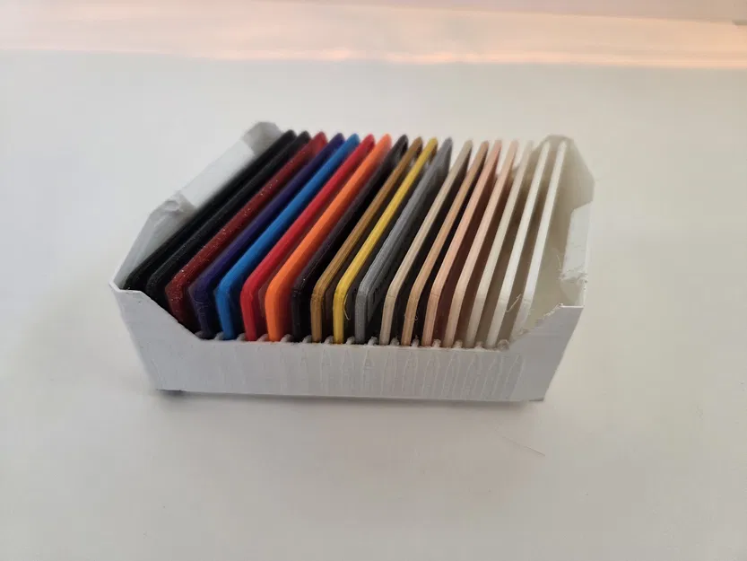 Miếng insert mẫu filament cho hệ organizer Prusament Box Storage - Image 3