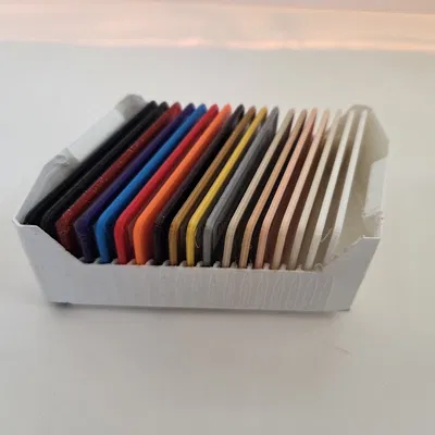 Miếng insert mẫu filament cho hệ organizer Prusament Box Storage