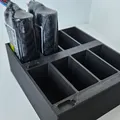 Hộp/khay sắp xếp pin (xe RC và khác) cho 8 viên - Thumbnail 1