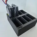 Hộp/khay sắp xếp pin (xe RC và khác) cho 8 viên - Thumbnail 4
