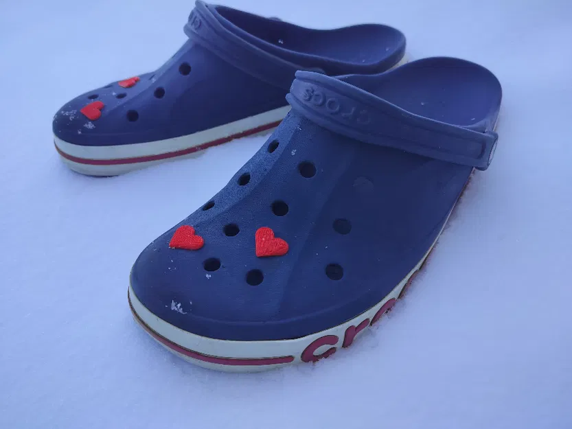 Jibbitz Crocs Hình Trái Tim (Heart Crocs Jibbitz) - Image 2