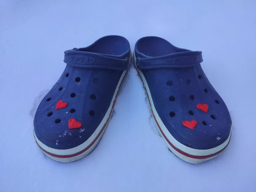 Jibbitz Crocs Hình Trái Tim (Heart Crocs Jibbitz) - Image 3