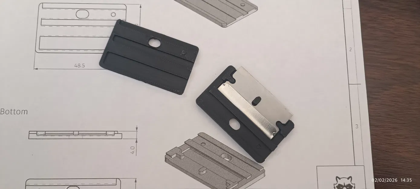 Dao Cạo Cầm Tay Di Động (Portable Scraper) - Image 1