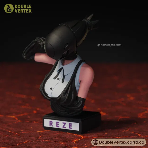 Bust NSFW Double Vertex Reze & Bomb Devil (Chainsaw Man) - Image 8