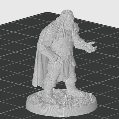 Orc Paladin - DnD mini