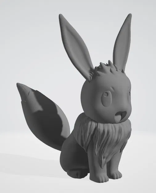 Pokémon - Evoli HD (Eevee) - Dễ In - Image 5