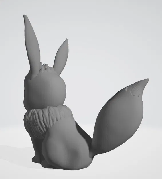 Pokémon - Evoli HD (Eevee) - Dễ In - Image 6