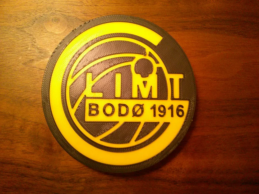 Lót ly hoặc bảng treo logo FK Bodø/Glimt - Image 1