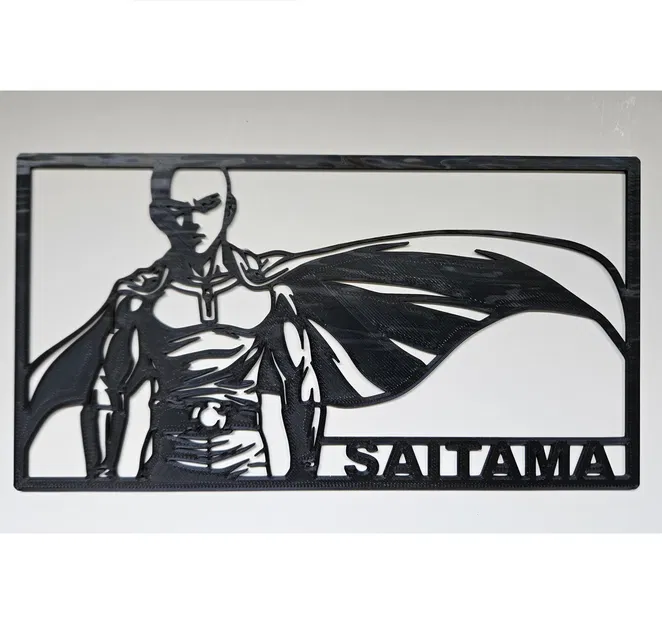 Saitama - One-Punch Man Wallart - Image 1