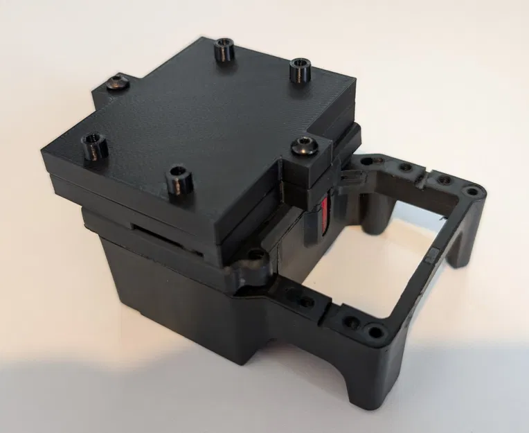 Giá gắn ESC Max8 cho receiver box Arrma 4s (Arrma Kraton 4s) - Image 2