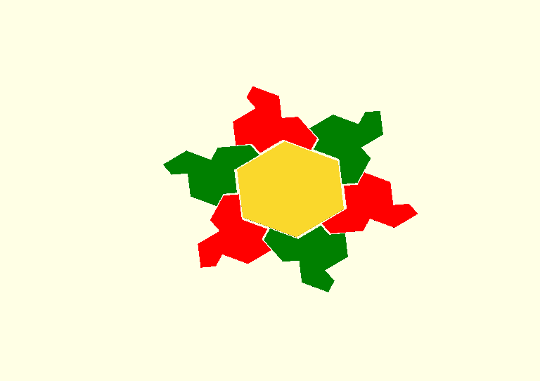 Einstein Tile (Aperiodic Monotile) – STL + OpenSCAD - Image 2