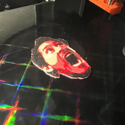 Meme Mặt Markiplier La Hét - Lithophane/Hueforge