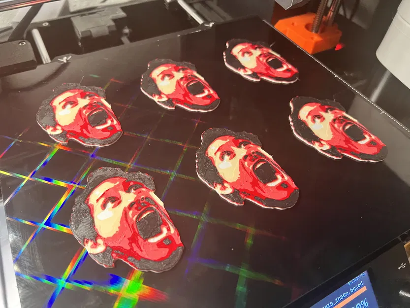 Meme Mặt Markiplier La Hét - Lithophane/Hueforge - Image 3