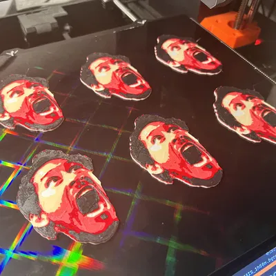 Meme Mặt Markiplier La Hét - Lithophane/Hueforge