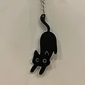 Móc khóa Mèo Đen (Black Cat Keychain) - Thumbnail 2