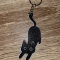 Móc khóa Mèo Đen (Black Cat Keychain) - Thumbnail 3