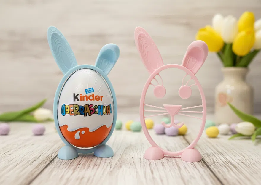 Giá đỡ trứng thỏ Phục Sinh cho trứng Kinder Überraschungseier - Image 1