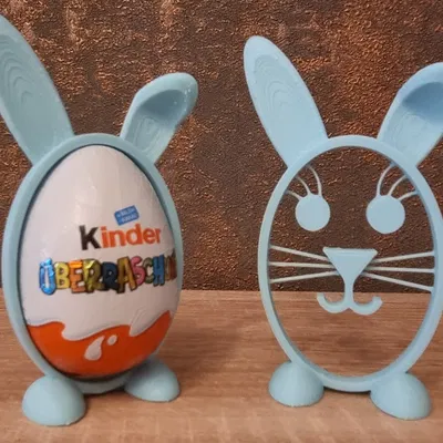 Giá đỡ trứng thỏ Phục Sinh cho trứng Kinder Überraschungseier