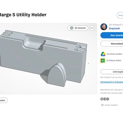 Giá treo dụng cụ Creality Halot Mage S (Utility Holder)