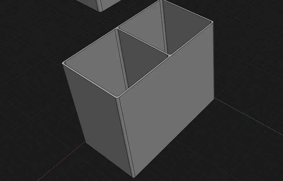 Organizer Tái Chế Để Bàn 2 Ngăn (Dual Bin Desktop Recycling Organizer) - Image 2