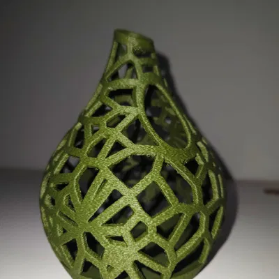 Nest Voronoi Vase – Bình Voronoi trang trí