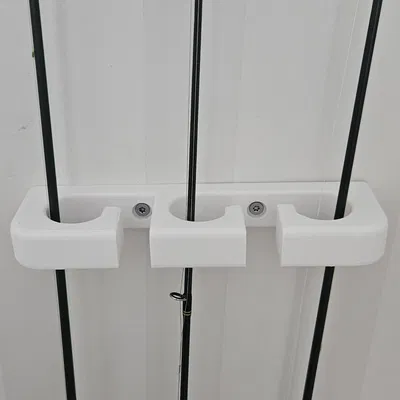 Giá treo tường cho cần câu (Fishing rod holder)