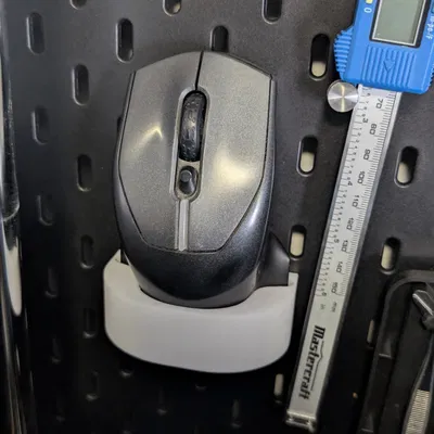 Giá treo chuột Alienware AW610M cho IKEA Skadis (khớp chuẩn nhờ 3D scan)