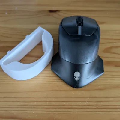 Giá treo chuột Alienware AW610M cho IKEA Skadis (khớp chuẩn nhờ 3D scan)