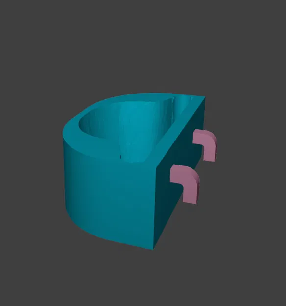 Giá treo chuột Alienware AW610M cho IKEA Skadis (khớp chuẩn nhờ 3D scan) - Image 6