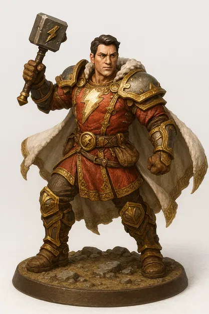 Fantasy Justice Legue of America (JLA) – Biến thể phong cách kiểu D&D - Image 16