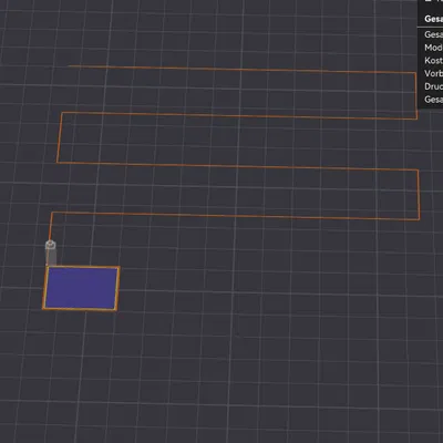 First Layer Test (Bài test lớp đầu để canh khoảng cách nozzle–bed)