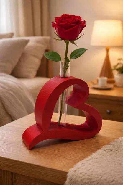 Bình Hoa Trái Tim (Heart Vase) - Image 1