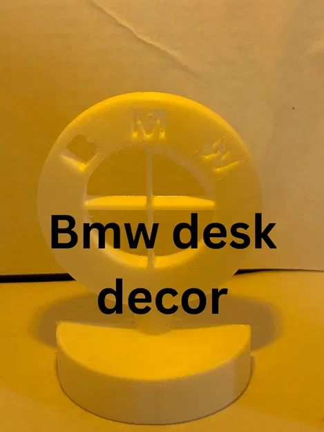 Logo BMW để bàn – In 3D 30 phút, không cần supports - Image 2