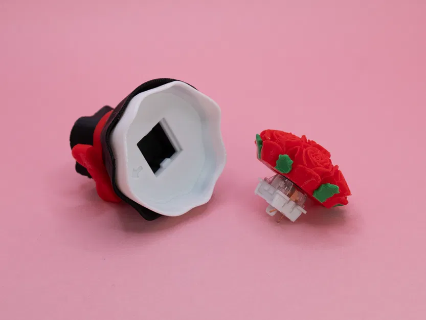 Valentines Flower Bouquet Fidget Clicker – Bó hoa bấm click tặng Valentine - Image 2