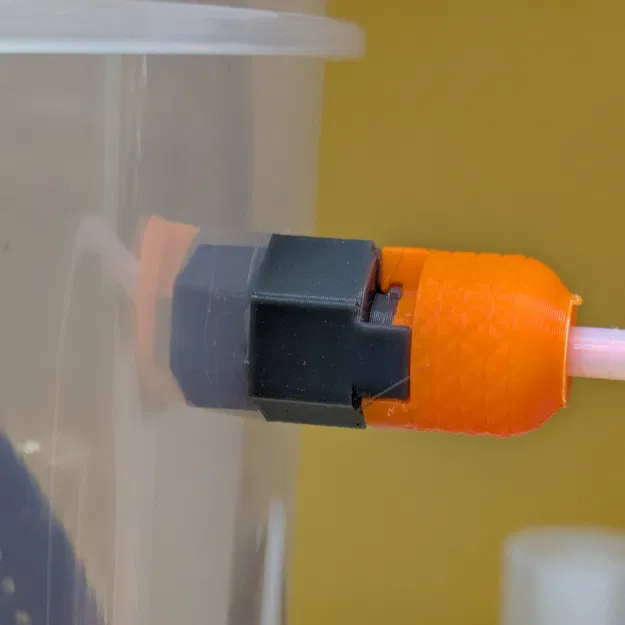 Quick Connect với passthrough nut - Image 1