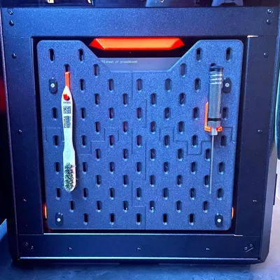 Mod SKADIS cho Prusa CORE One/+ (giá treo dụng cụ & holder build plate)