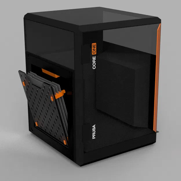 Mod SKADIS cho Prusa CORE One/+ (giá treo dụng cụ & holder build plate) - Image 5