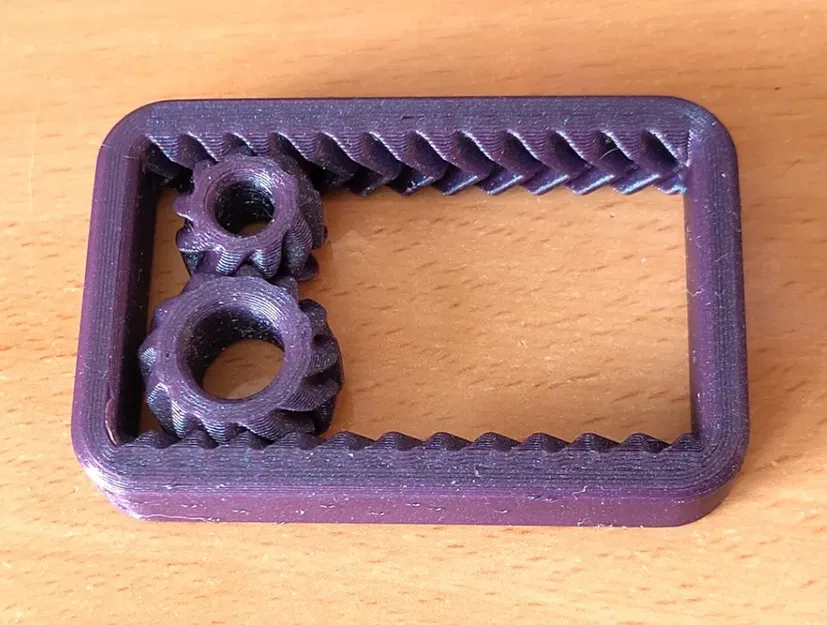 Fidget Gear Rail – Thanh bánh răng giảm stress - Image 2