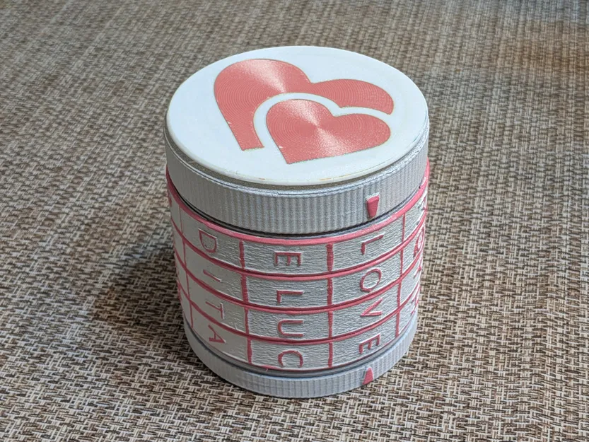 Cryptex Valentine Bí Ẩn: Khóa Trái Tim - Image 1