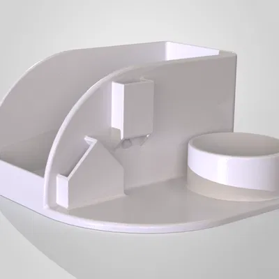 Kaffeestation – Trạm để dụng cụ pha cà phê