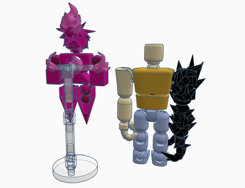 Aberrant John Doe từ Forsaken (Mô hình Roblox có khớp) - Image 3